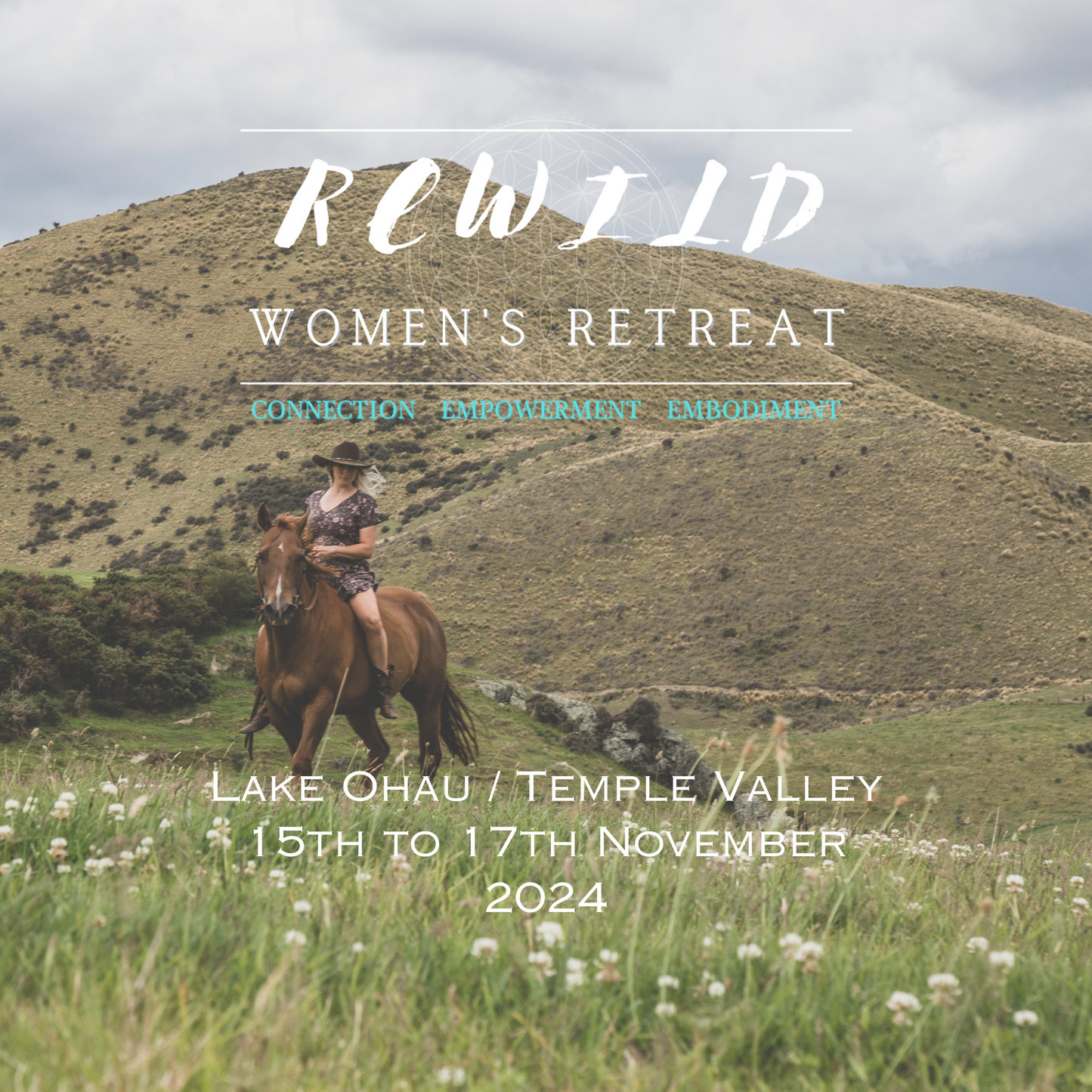 Rewild Women's Retreat: Lake Ohau & Temple Valley